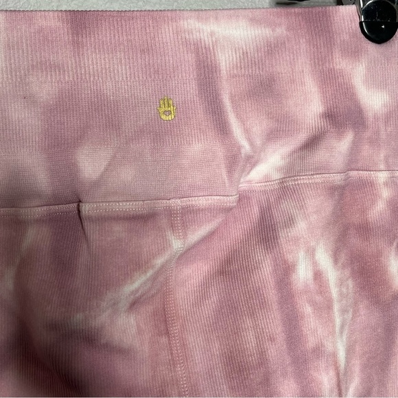 Spiritual Gangster Love Sculpt leggings Tie Dye Colorblock Pink Blue NWT - Picture 8 of 9